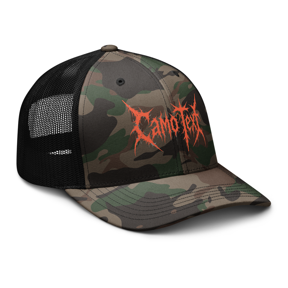 Black camouflage CamoHat