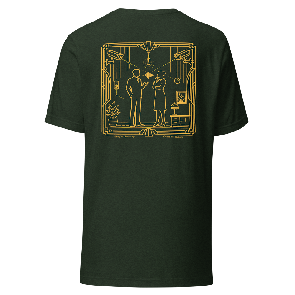 Heather emerald DecoVoice Short Sleeve, back